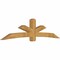 Ekena Millwork Alberta Rough Sawn Timber Gable Bracket, Western Red Cedar, 108"W x 27"H x 6"D x 6"F, 6/12 Pitch GBW108X27X0606ALB00RWR - alternate 2